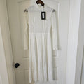 White Lace Pretty Little thing Dress